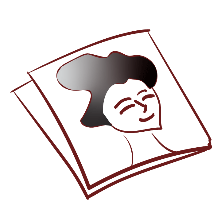 small graphic of a magazine