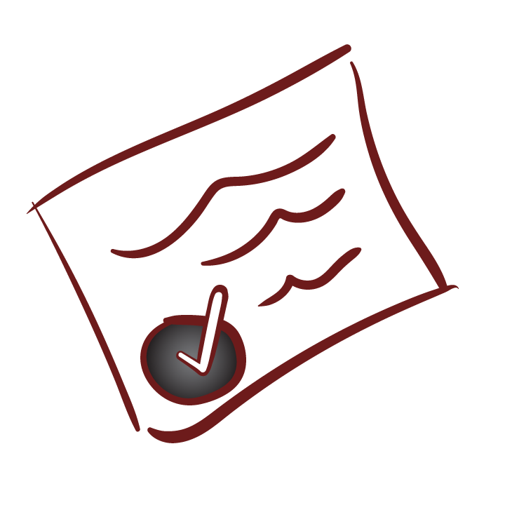 small graphic of a certificate